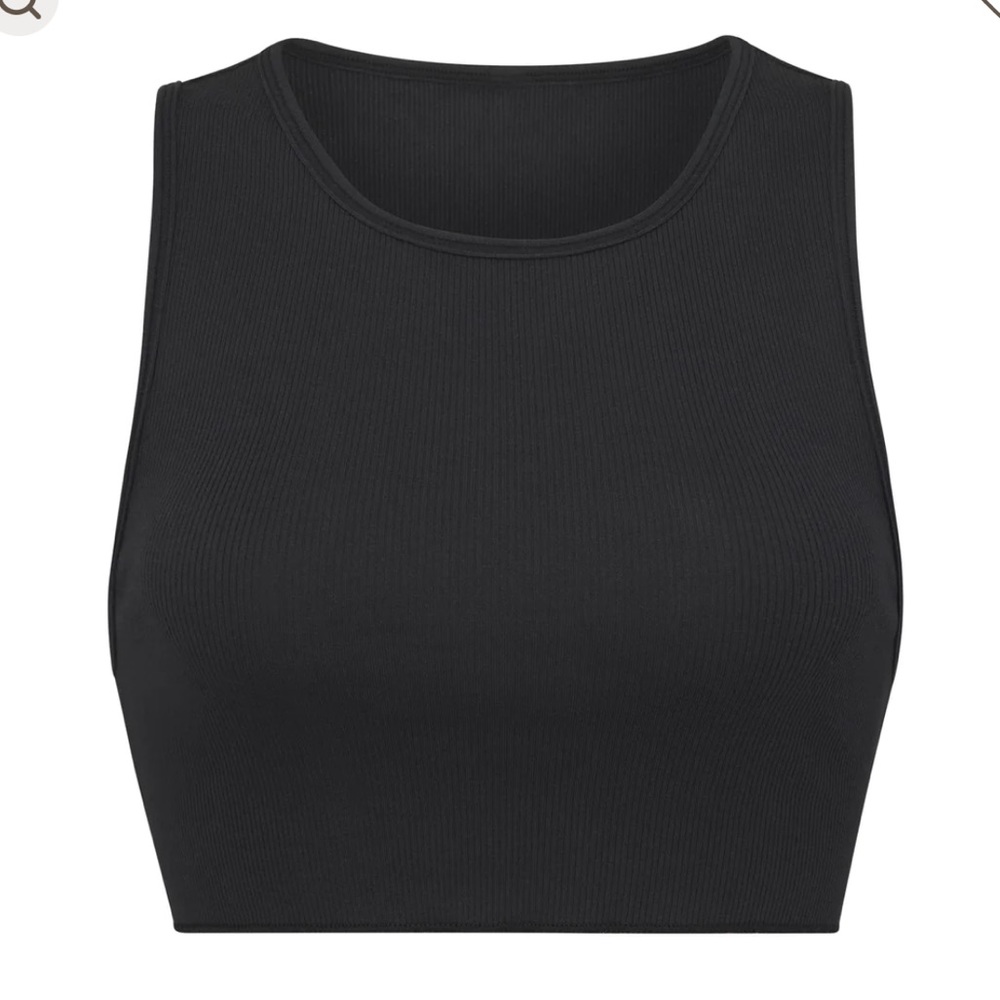 COTTON RIB SUPER CROP TANK